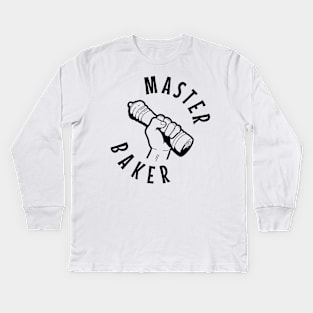 Master Baker Kids Long Sleeve T-Shirt